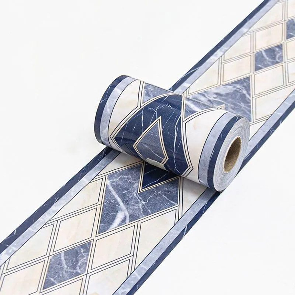 zelfklevend afneembaar voor keuken badkamer tegels muursticker zelfklevend blauw-50 10 cm x 500 cm