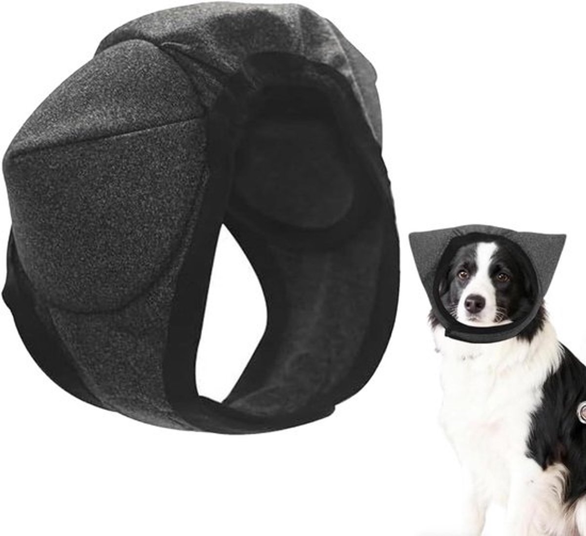 Hondenoorbeschermers - Honden oorkappen - Kalmerend comfort - Ruisonderdrukking technologie - M - Blauw