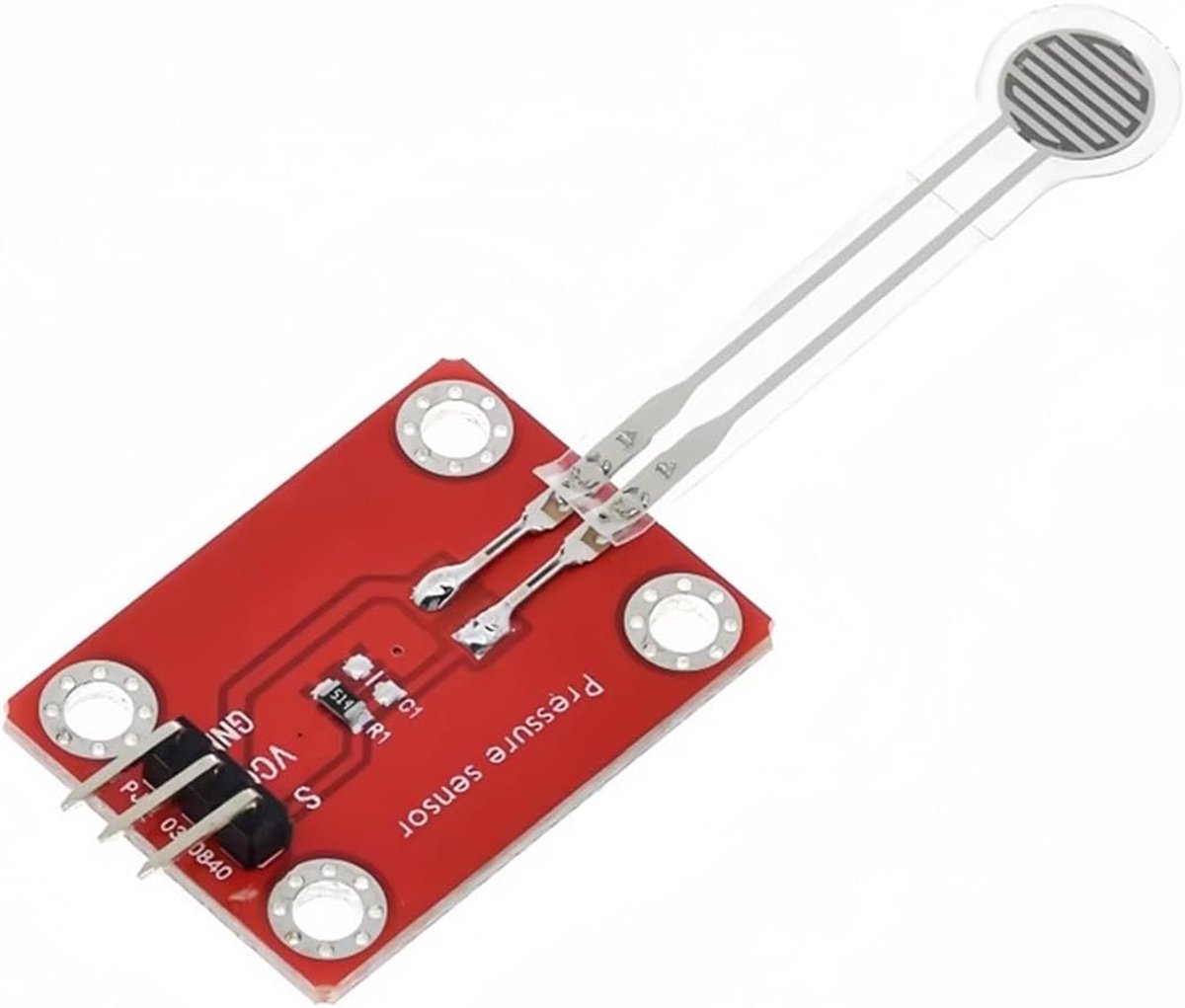 Weerstand Flexibele dunne film druksensor 3,3 - 5 V Analoge drukdetectie Precieze weerstandskracht