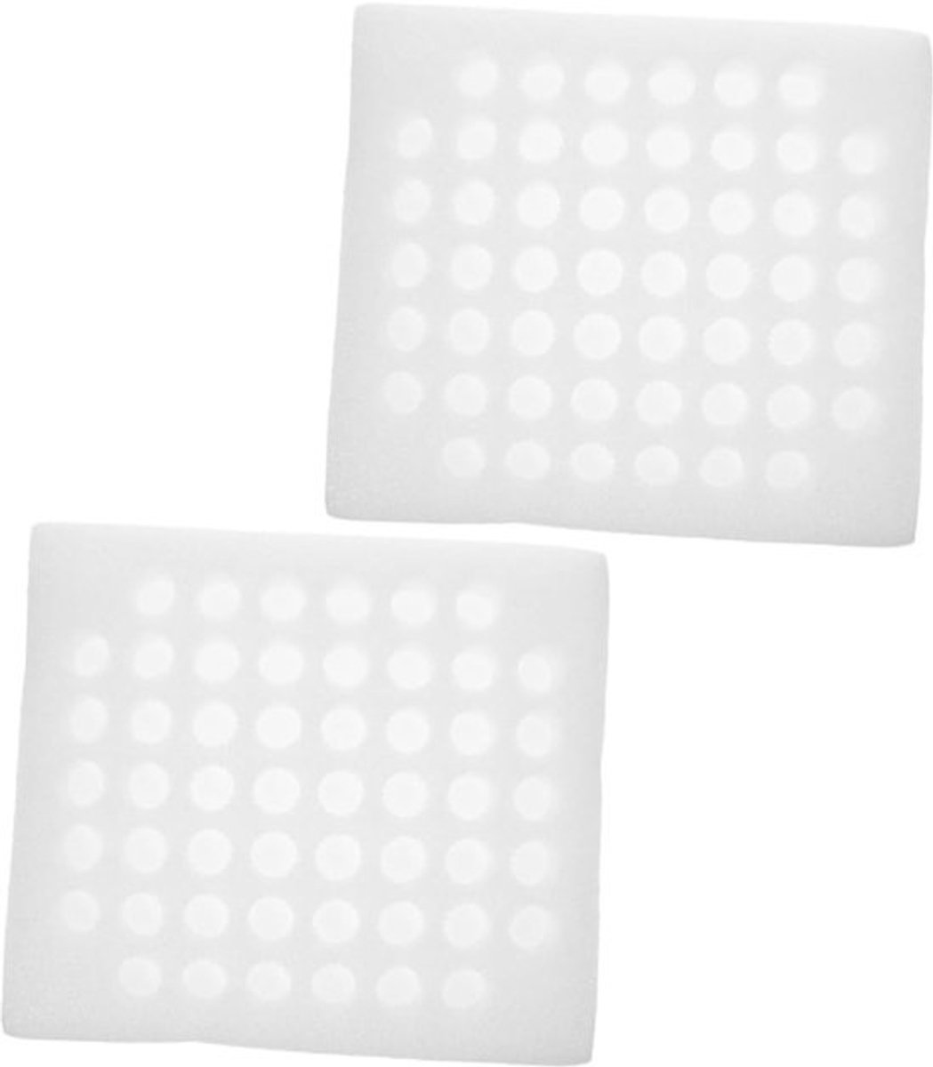 Eierrekje Schuim - Kwarteleitjes Houder - Eieren Bewaren - Hoge Bescherming - 3 x 27.5 cm