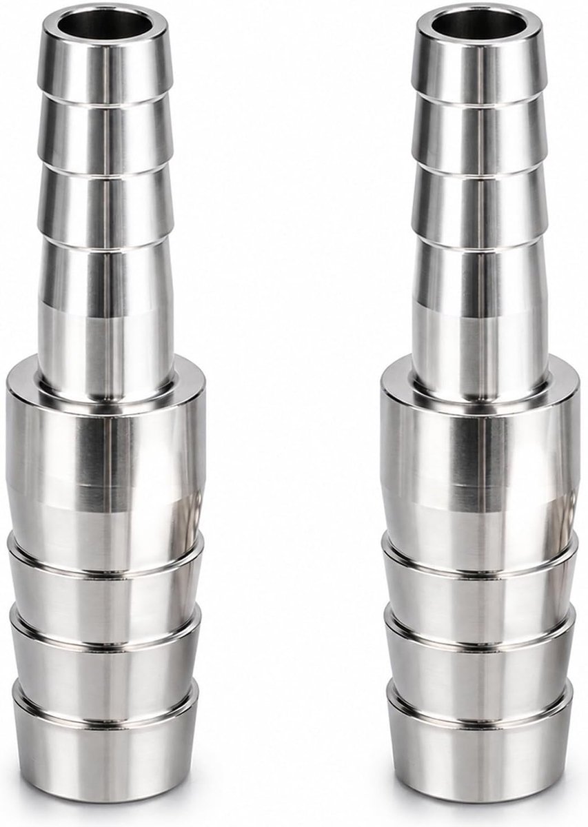 Slangverbindingsstuk adapter (10 mm x 8 mm)