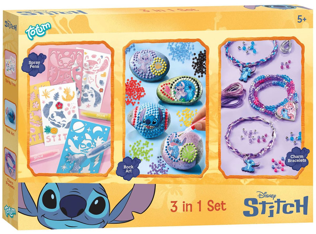 Stitch 3 in 1 Knutselset