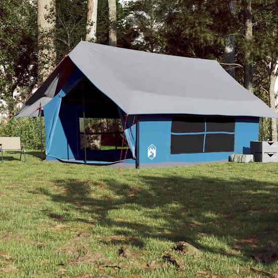 vidaXL - Tent - 5-persoons - waterdicht - blauw van Vidaxl — afbeelding 3