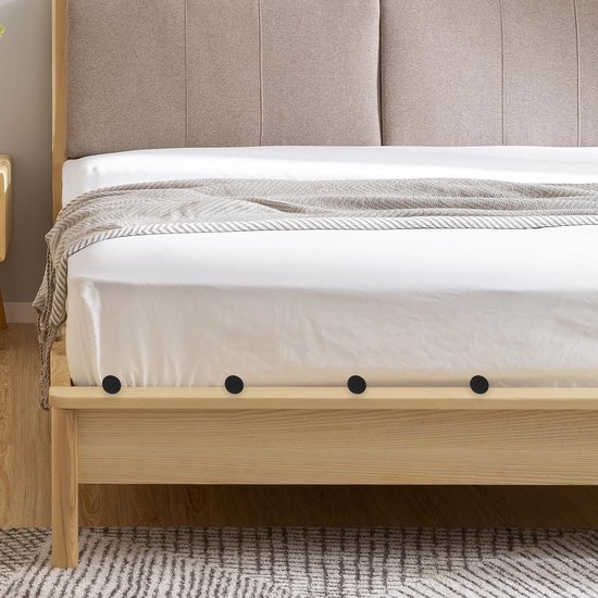 50 Stuks Bedrok-schoenplaatjes Bed Vaste Clip Clips Voor De Hoes Van De Bankdeken Decoratieve Spijkers Dekbedclips Voor Dekbed Bedrok Voor Slaapzaalbed Lakenhouders Black — afbeelding 5