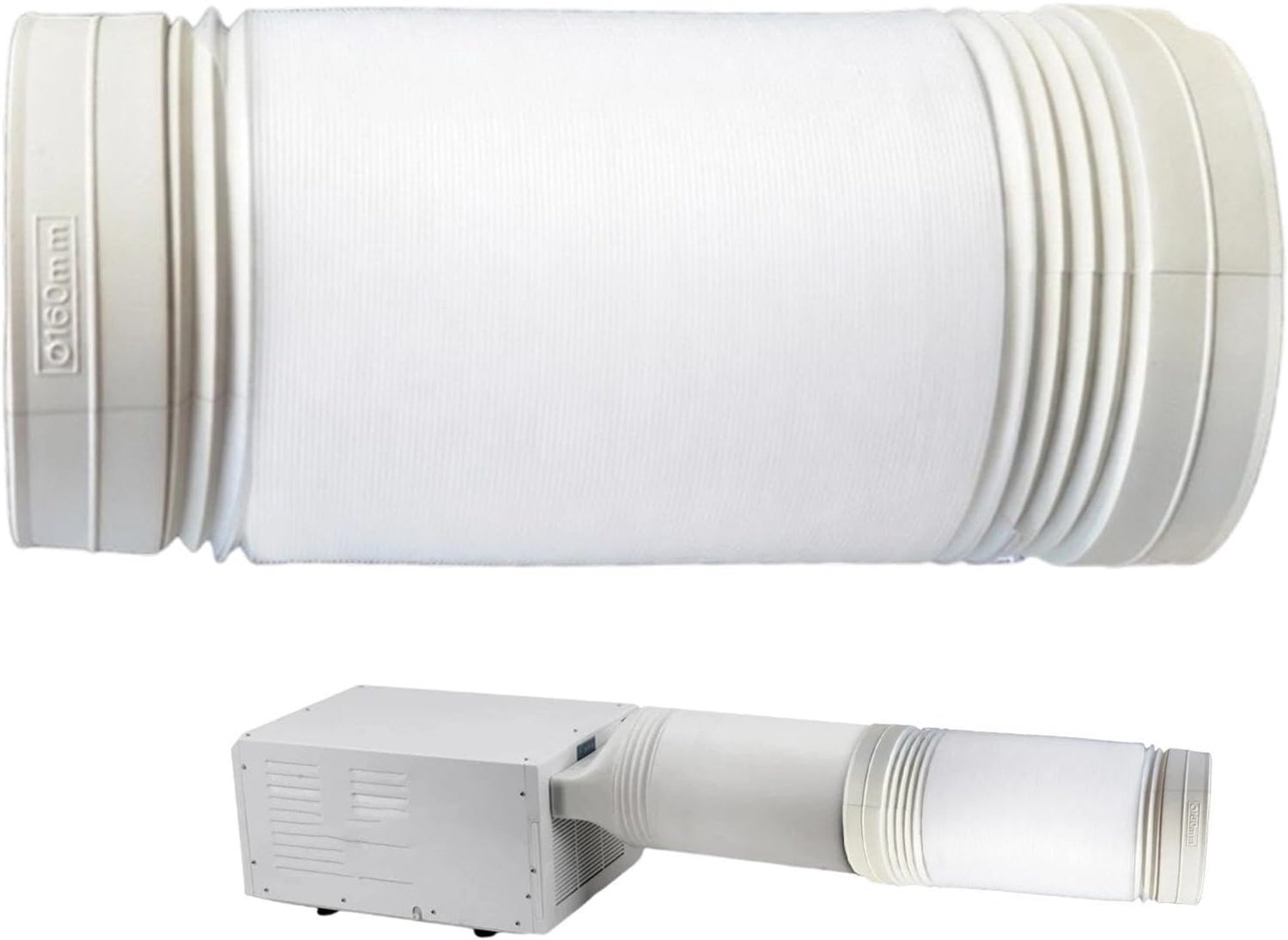 Draagbare nditioner Ventilatieslang 150 ml Universele Flexibele Verlengbuis