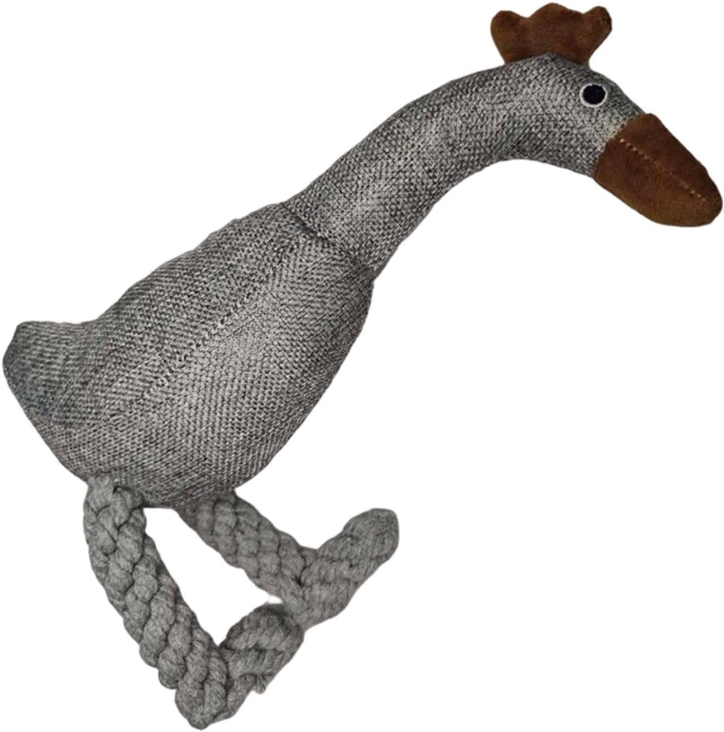 Piepspeelgoed voor honden, huisdieraccessoires met kraanknopen | Huisdier met kraanknoop ontwerp: met klein, middelgroot en groot ras