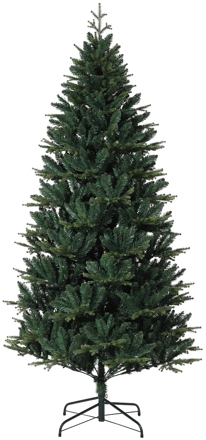 Vurnomi Kerstboom - Kunstkerstboom - Kerst - Kunstboom - Kerst decoraties - 210 CM - PVC & PE - Metalen standaard - Groen