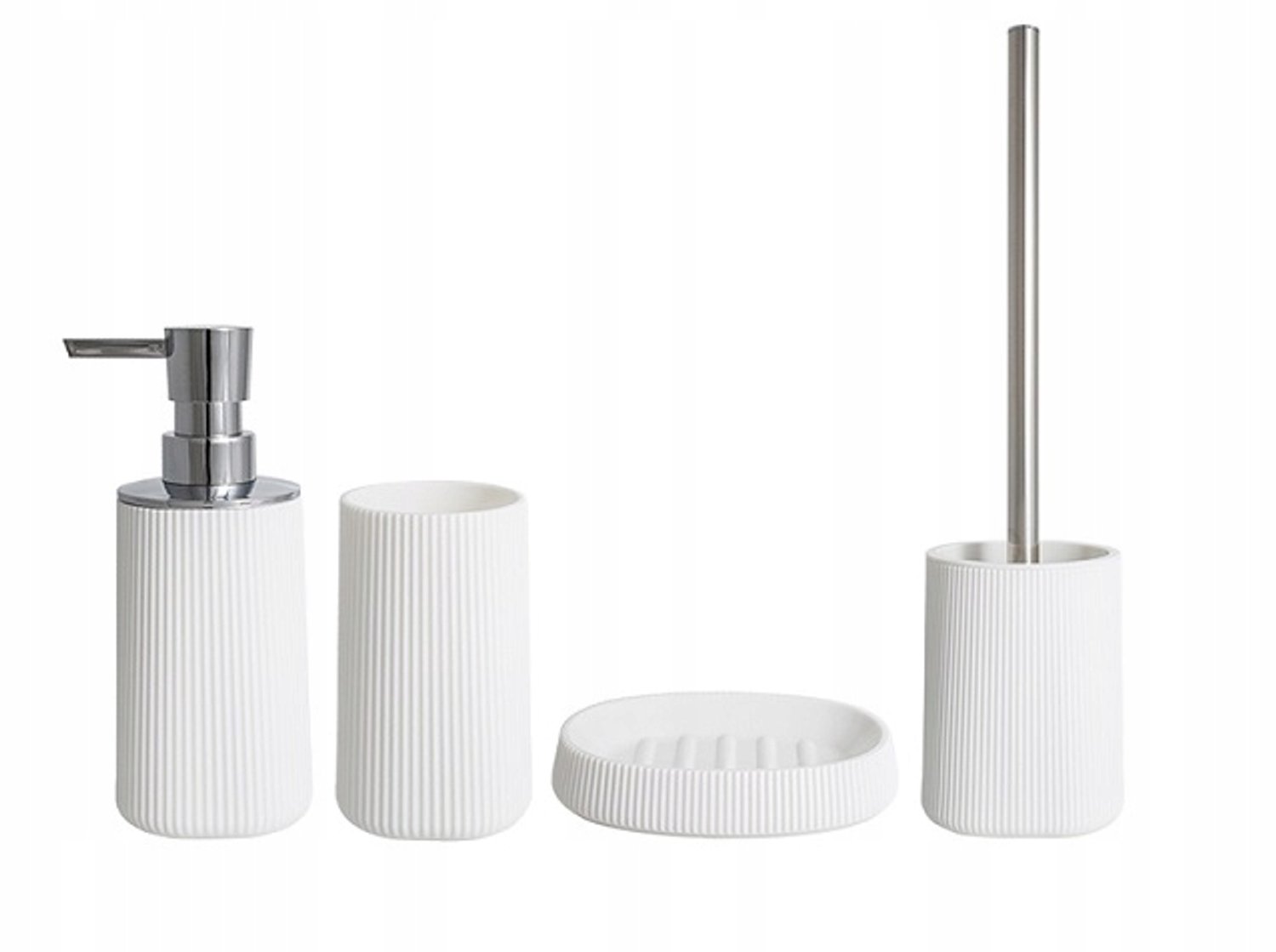 Zen Wit ABS Badkamerbeker - Stijlvol Minimalisme