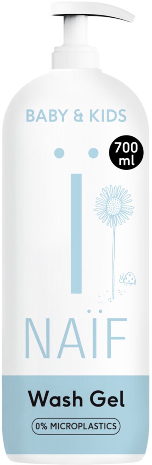 Naif - Baby & Kids Wasgel - 4 x 700 ml - Voordeelverpakking