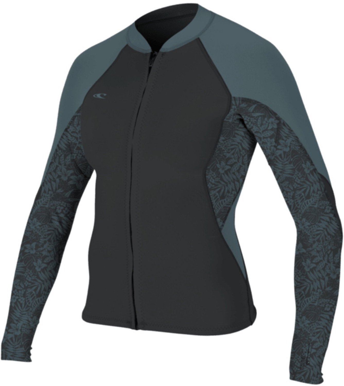 2026 O'Neill Dames Bahia 1/ 0.5mm Jas Met Doorlopende Rits - Temp