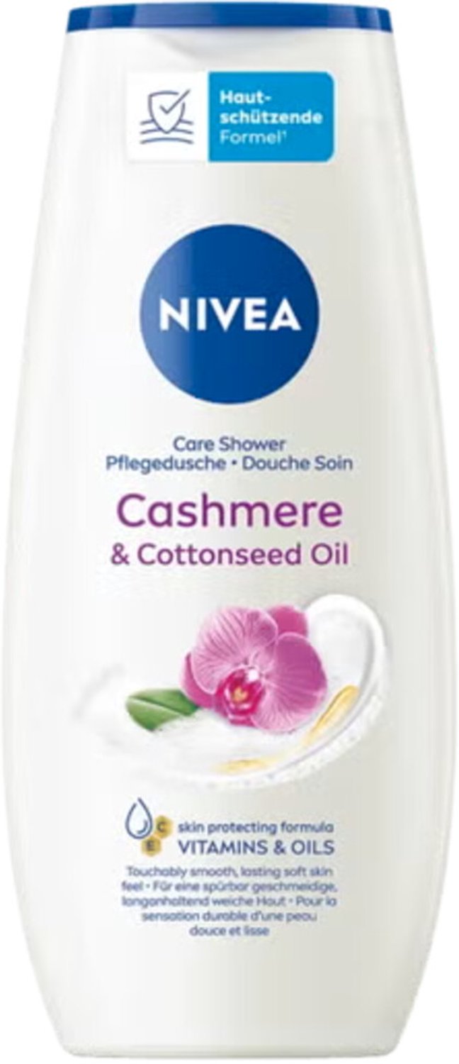 NIVEA Douchecrème Cashmere & Cotton Seed Oil 250 ml