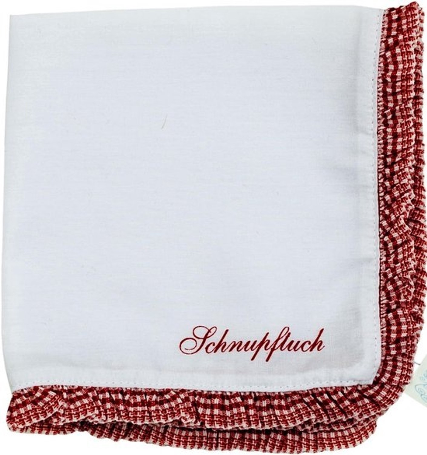 Set van 100 linnen stoffen zakdoeken - Wit - 15 x 15 cm - Wasbaar