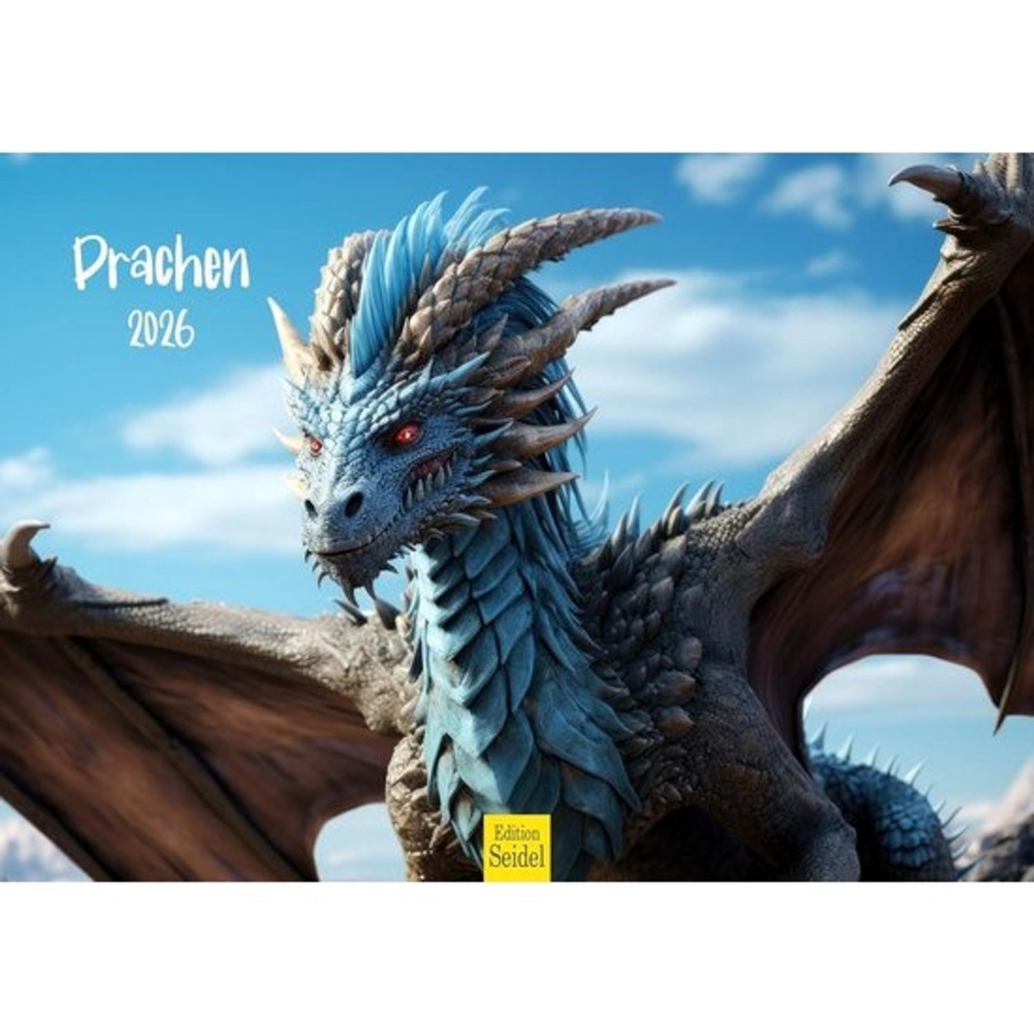 Machtige Draken - Kalender 2026 - Grote A3-wandkalender - Met fantasy- en mythologieafbeeldingen