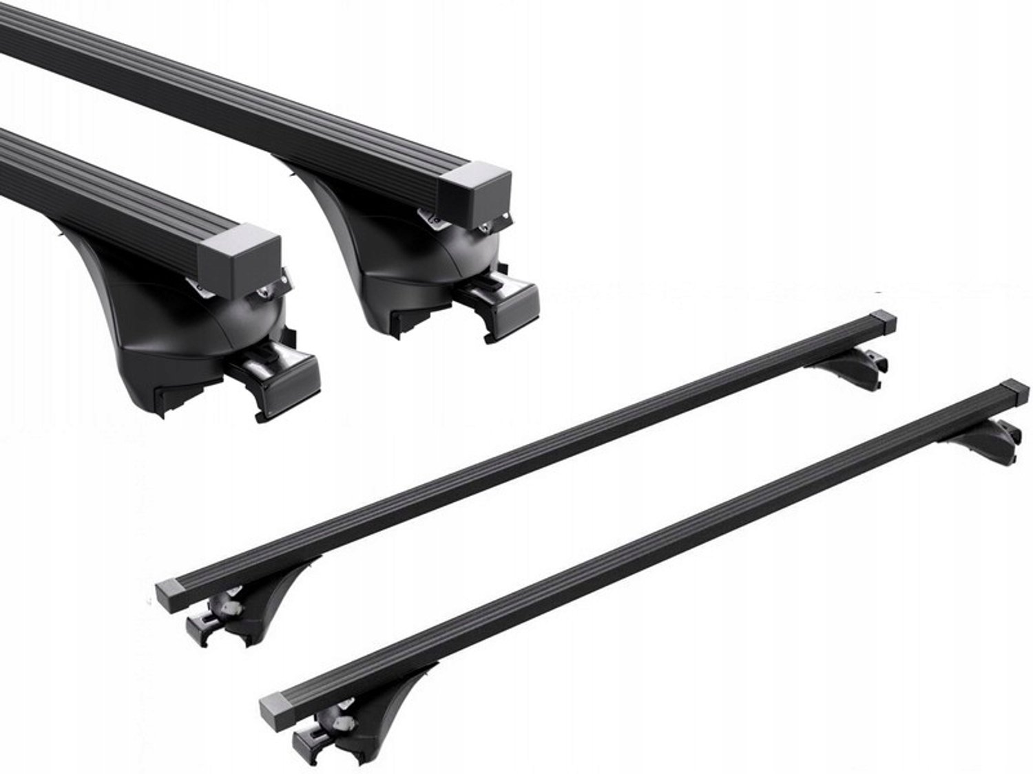 AMOS Dakdragerset Audi Q7 SUV (2006-2015) - Stalen Dakrails