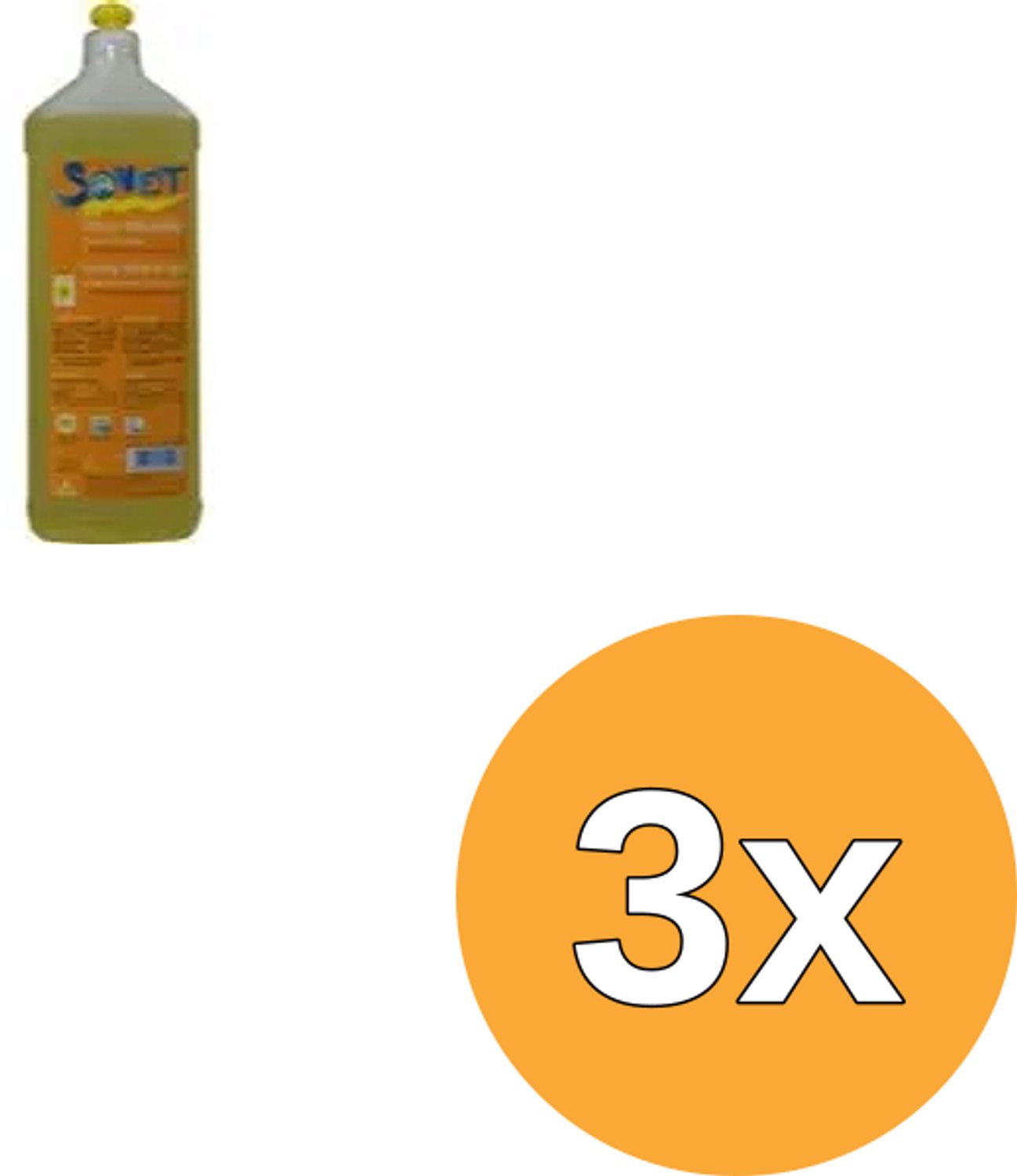3x Sonett Wasmiddel Wol & Zijde (1000 ml)