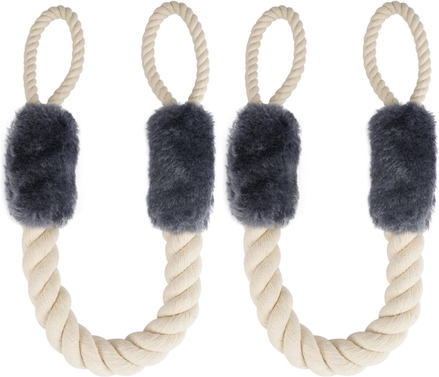 Deurstopper Set van 2 - Veiligheidsklem voor Deuren, Bescherming tegen Dichtslaande Deuren voor Kinderen en Huisdieren, Blauw