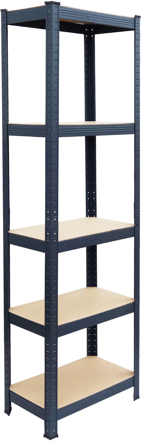 Stellingkast - 180x50x30 cm - 875 kg - antraciet