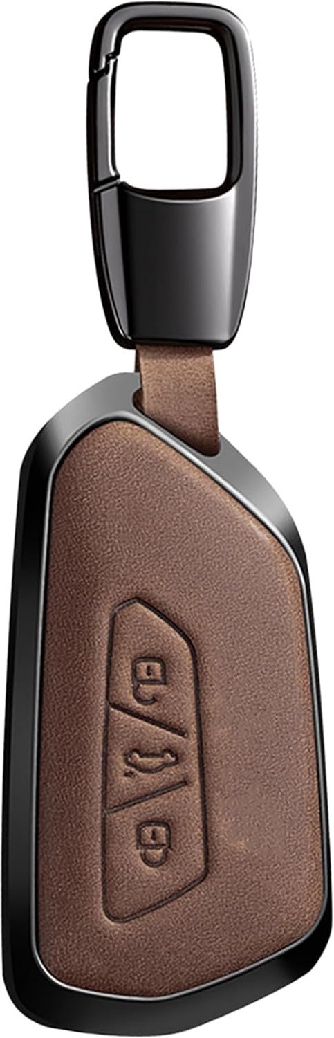 Autosleutelhoes voor ID3 Golf 8 ID4 Cupra Seat Leon MK4 (H-Bruin)