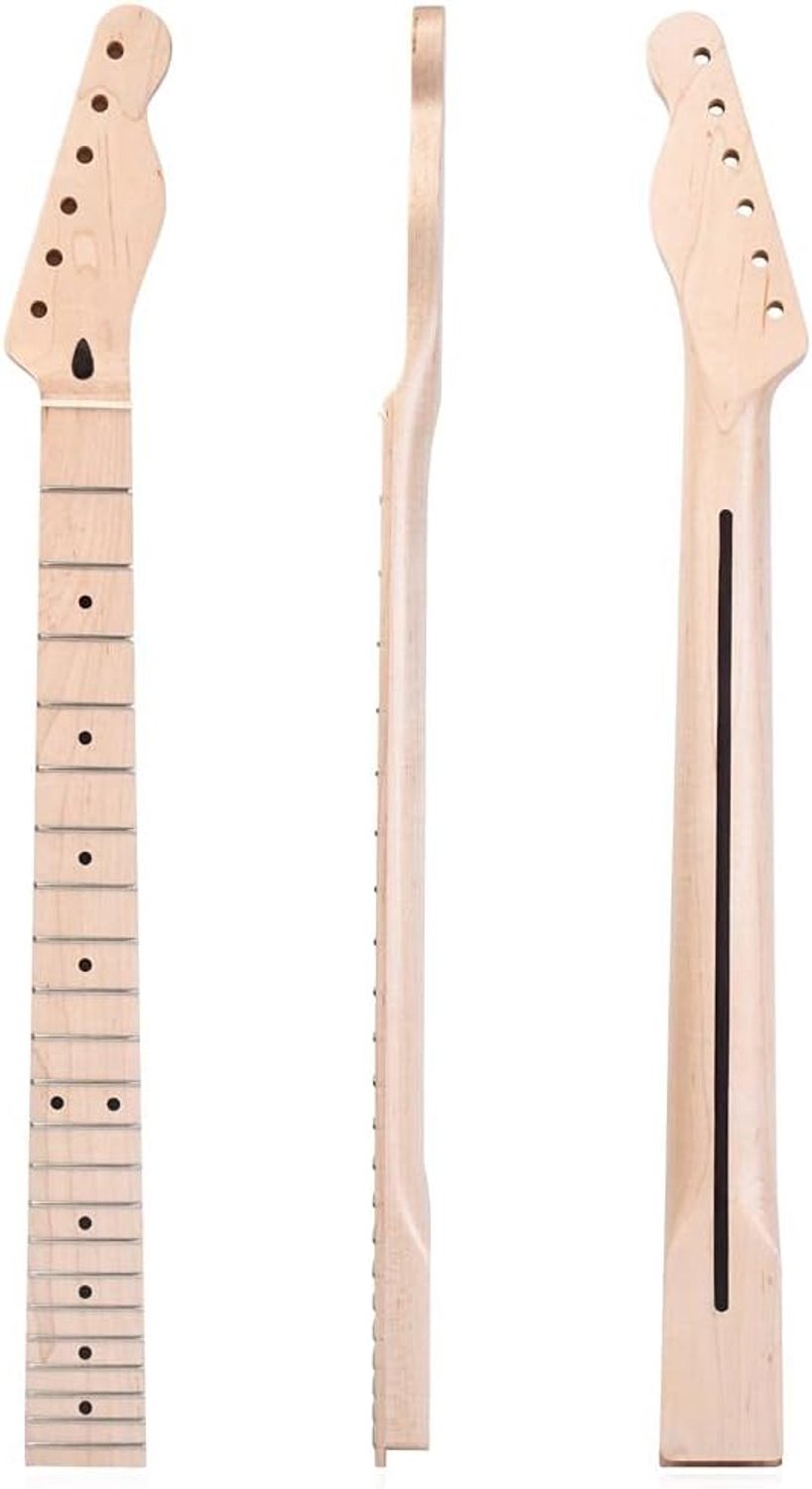 Elektrische Gitaar Hals Vervanging, 22 Frets Gitaar Hals Compatibel Voor TL Stijl Vervangende Onderdelen Elektrische Gitaar