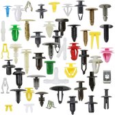 WiseGoods Auto Clips Set 100 Stuks - Universele Pluggen voor Interieur - Kofferbak Bekleding, Autostoelhoes & Automatten Bevestigen