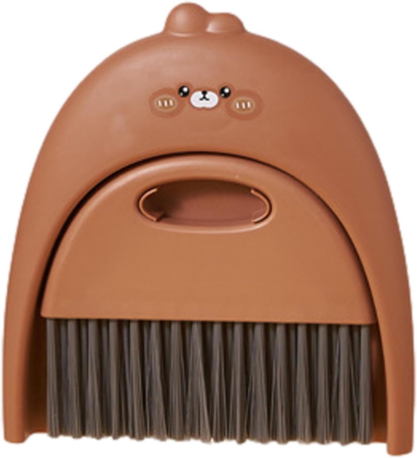 Mini bezem en blik,Mini stoffer en blik set Cartoon draagbare borstel