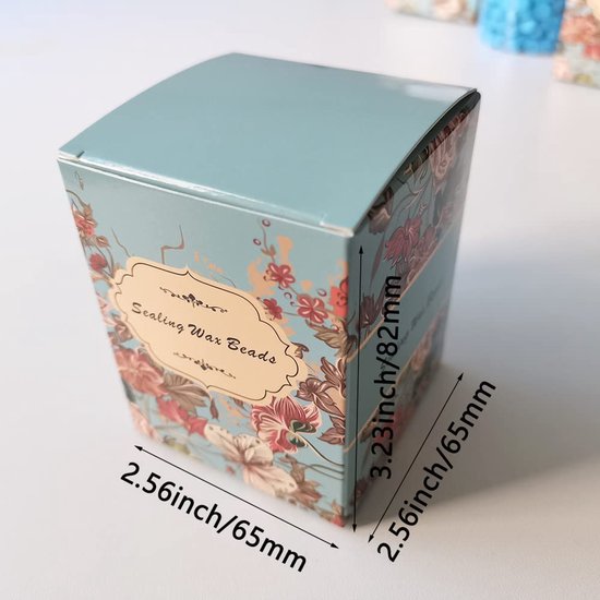 400 stuks zegellak kralen voor zegel stempel, PORXFLY Wax Seal kralen geweldig voor huwelijksuitnodigingen, wijnverpakkingen, kaarten enveloppen, geschenkverpakking (oceaanblauw) — afbeelding 5