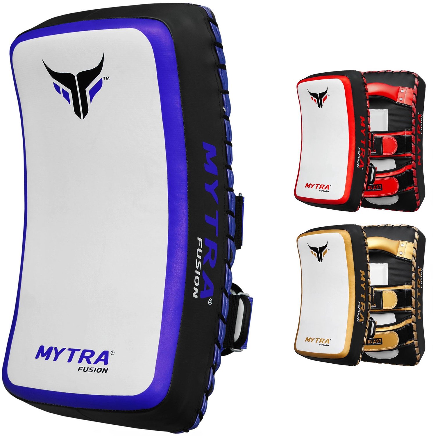 Mytra Fusion Muay Thai Pads Gebogen Stootkussens - Thaise Pads voor Boksen, Kickboksen, MMA, Karate, Taekwondo, Training en Martial Arts Voet- en Elle
