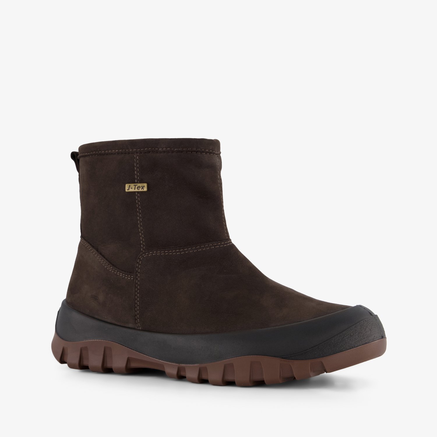 Mountain Peak gevoerde leren dames outdoor boots – Uitneembare zool Bruin