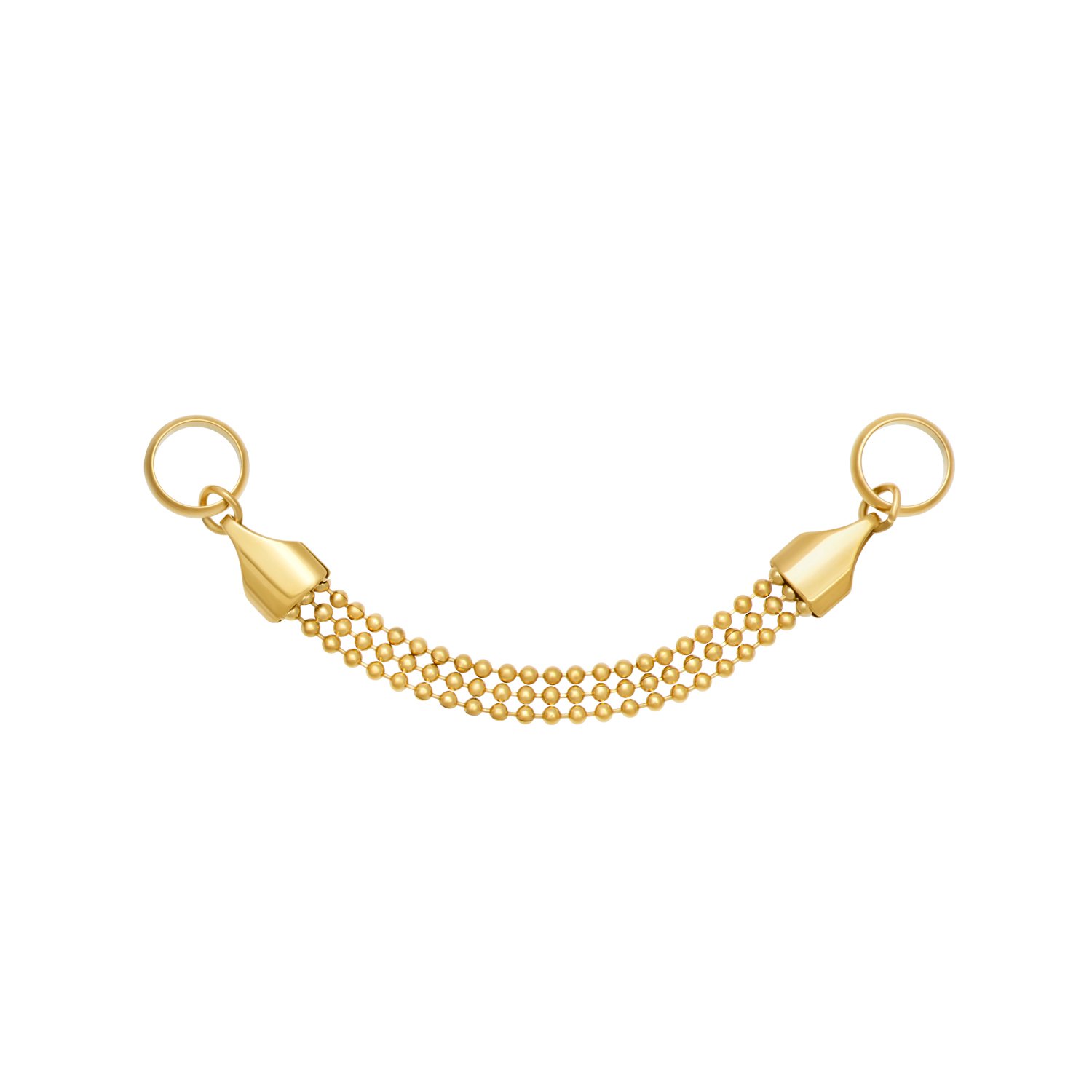 iXXXi Connect Ketting Alora 7.5 cm | Goud