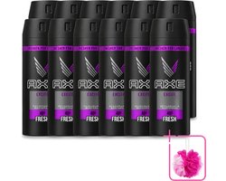 12 x Axe - Deodorant Bodyspray - 48hrs Fresh - Excite - 150 ml - Bulkverpakking - Deodorant - Douchemop - Bodyspray