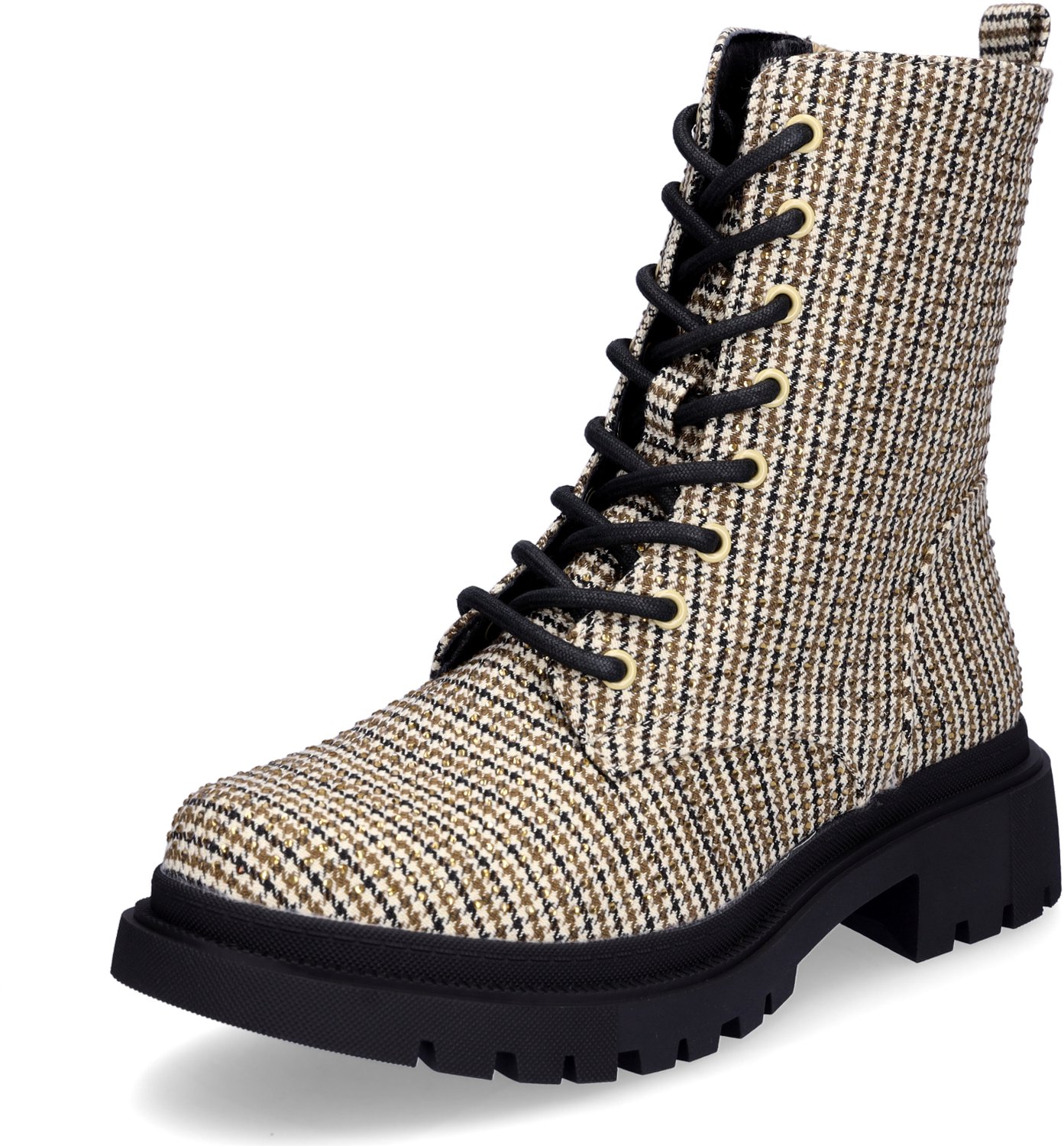 MIDS MABEL dames veterschoen beige
