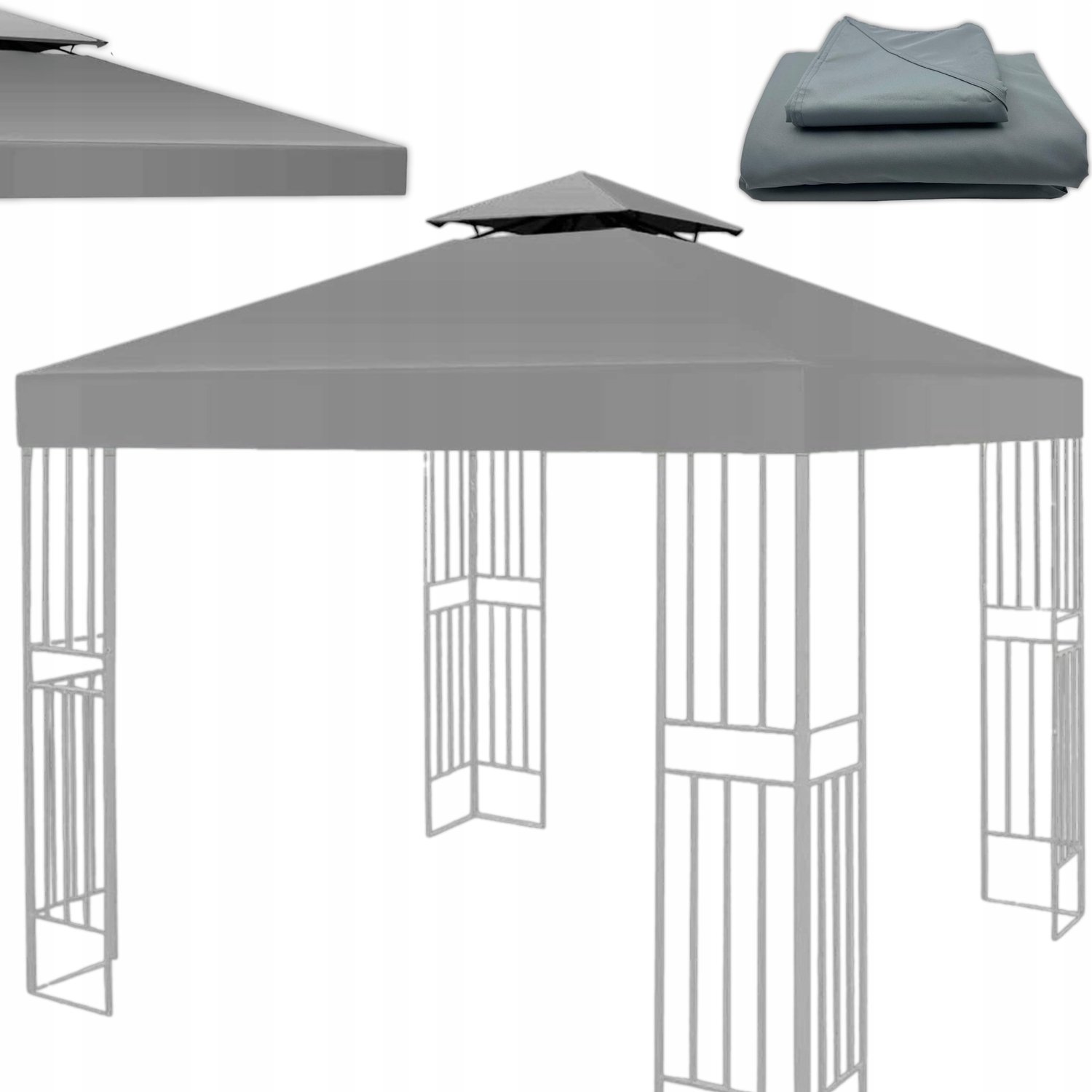 Waterdicht Dak voor Partytent 3x3m - Bescherming tegen Zon & Regen