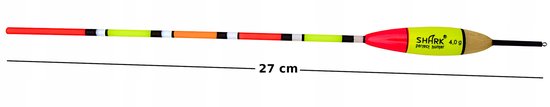 Shark Balsa Dobber 4g / 27cm - Perfecte Kwaliteit voor Vissers — afbeelding 4