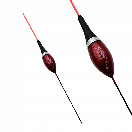 SHARK Balsa Dobbelvisser Dobber 1.0g / 14cm - Topkwaliteit — afbeelding 2