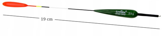 Merkloos Doorloopdobber Balsa 2.0g - 19cm — afbeelding 2