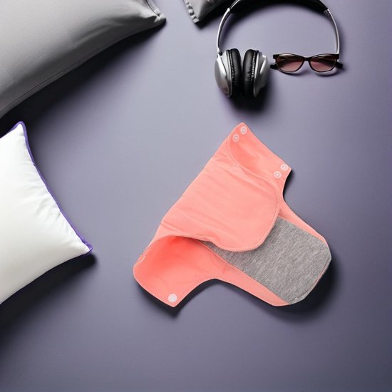 2 Stuks Wasbare Katoenen Incontinentiepads voor Postpartum Herstel Ultra Absorberende Lekvrije Materniteit Inlegkruisjes Herbruikbare Comfortabele Urine-incontinentiebescherming — afbeelding 2