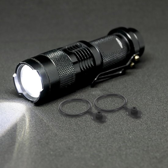 20 Stuks Waterdichte Dopring Siliconen Waterdichte Oplaadpoortafdekking Voor Zaklamp Oplaadpoort Stofdichte Plugdop Siliconen Zaklamp Oplaadgat Stofplug Oplaadpoortafdekking Zwart — afbeelding 2