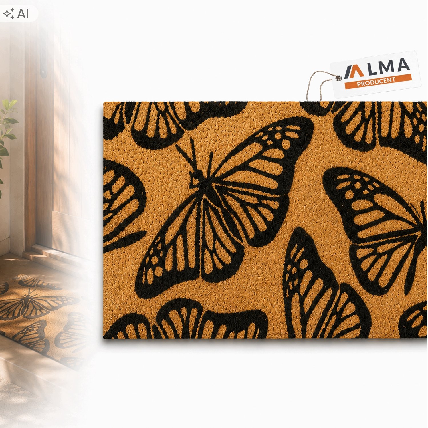 Kokosmat Deurmat 40x60 cm - Natuurlijk & Duurzaam