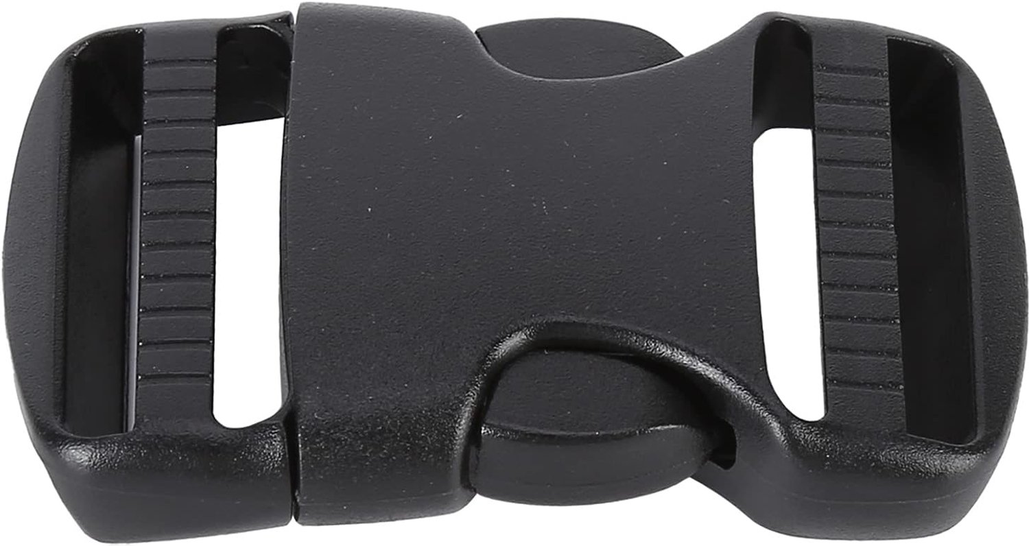 Plastic Dubbele Verstelbare Zijsluiting voor 25 Mm Riem, 5 Stuks