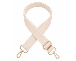 DOTBUY-SHOP Wide Shoulder Strap Adjustable Replacement Bag Strap, Beige
