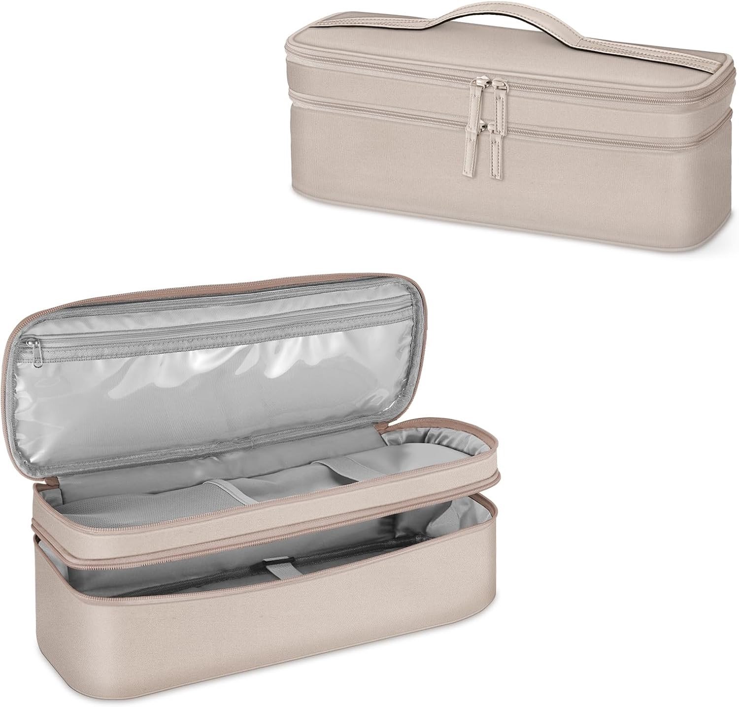 Reisbeschermhoes voor Haardrogers en Stylingtools - Dubbele Laag Opslagtas voor Dyson Airwrap, BaByliss en Philips Haarstylers