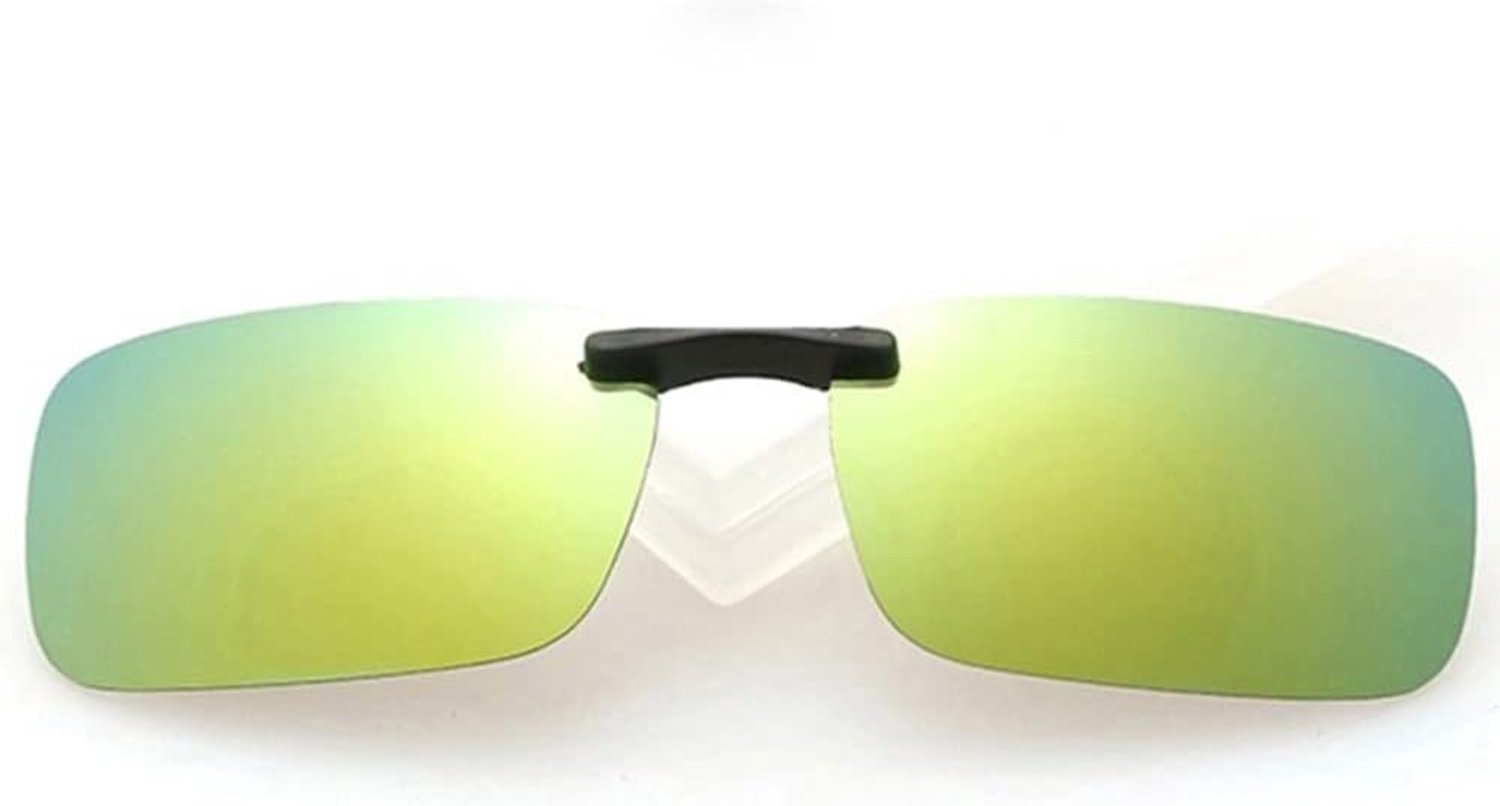 Unisex Gepolariseerde Clip-on Zonnebril voor Anti-UVA UVB Bescherming tijdens Autorijden, Vissen en Fietsen in de Zomerzon