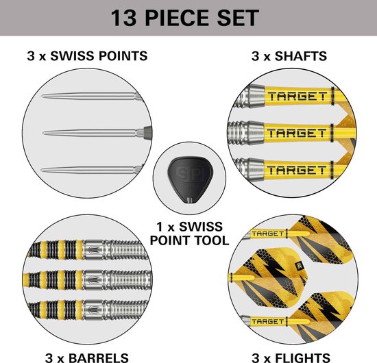 Target Buzz 03 Swiss Point 90% - Dartpijlen van Target — afbeelding 3
