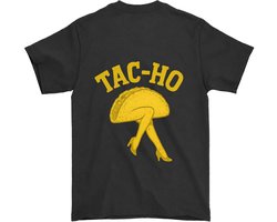 Vrouwelijk Taco Shirt – TAC-HO – Taco Outfit – Unisex T-Shirt voor Dames & Heren – Leuk Cadeau