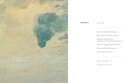 Pagina 17 met de inhoudsopgave van het boek en een landschapsdetail van een wolkenlucht boven zee.