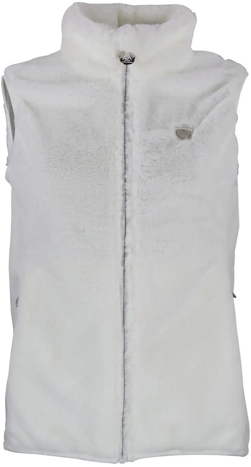 Dames gilet van nepleer Peak Mountain Avril Creme