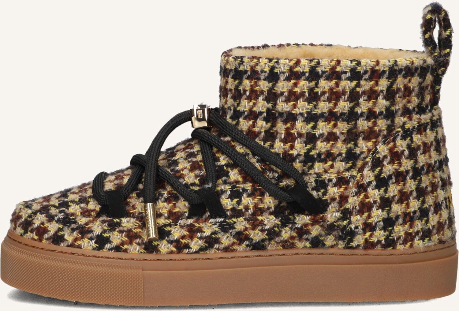 Inuikii Plaid Low Laarzen - Textiel - Dames - Multi - Maat 40