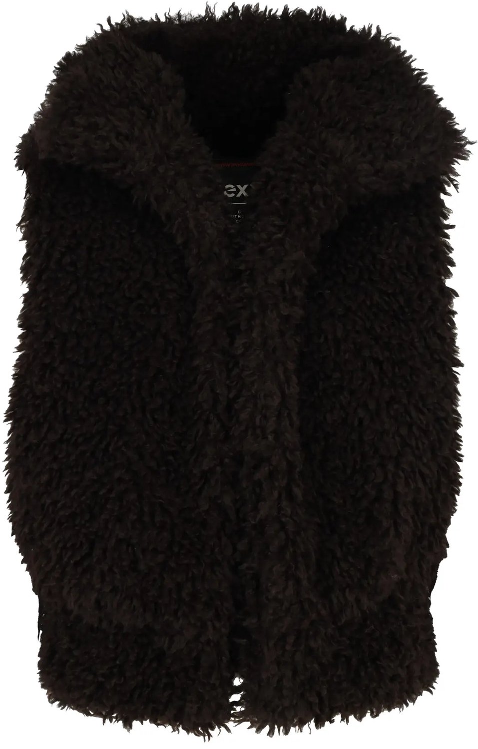 Mouwloos damesjack Mexx Cozy Bruin