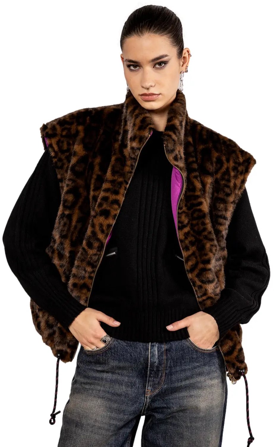 Mouwloze fleece voor dames Freeman T Porter Vianca Origine