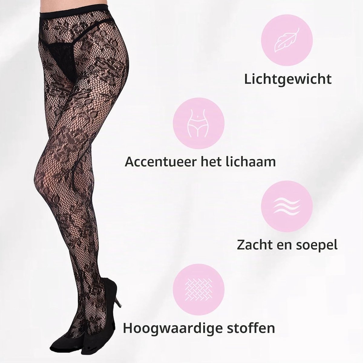 2 Paar Dames Visnet Panty’s met Slangenpatroon, Zwarte Transparante Leggings voor Feest, Cosplay en Dagelijks Gebruik